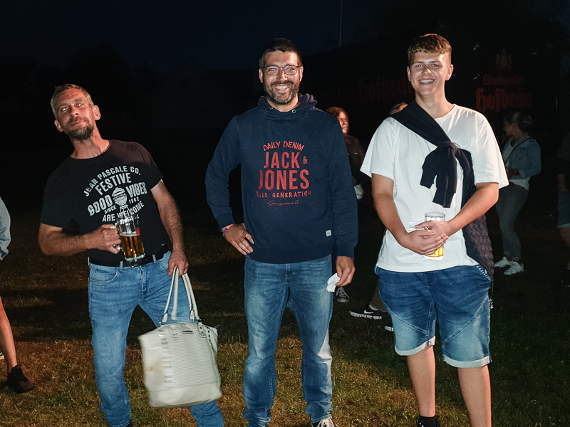 Sieger Herren Handtaschenweitwurf